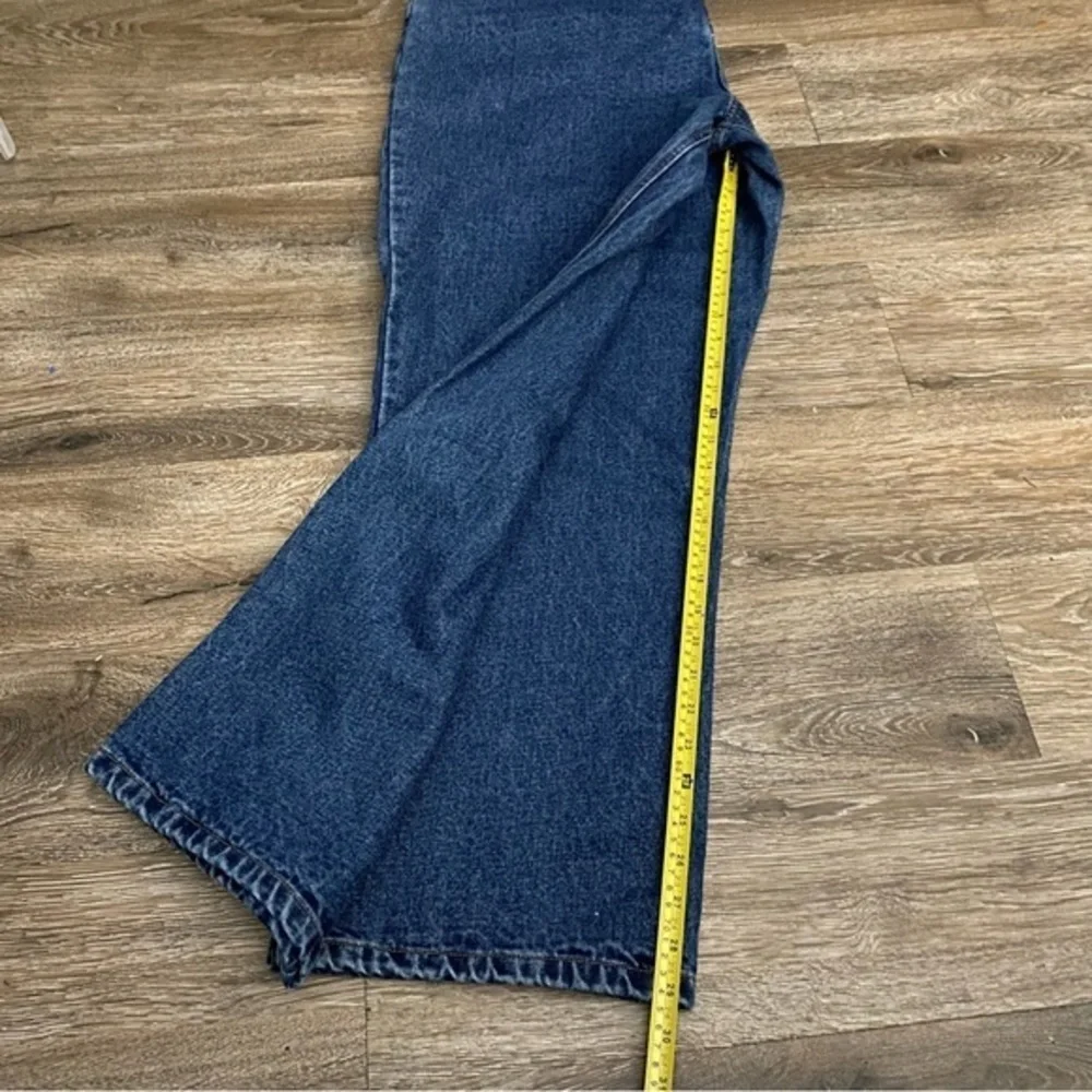 RedHead Jeans Mens Size 42X32 Flannel Lined Blue New‎ Button Fly Zip